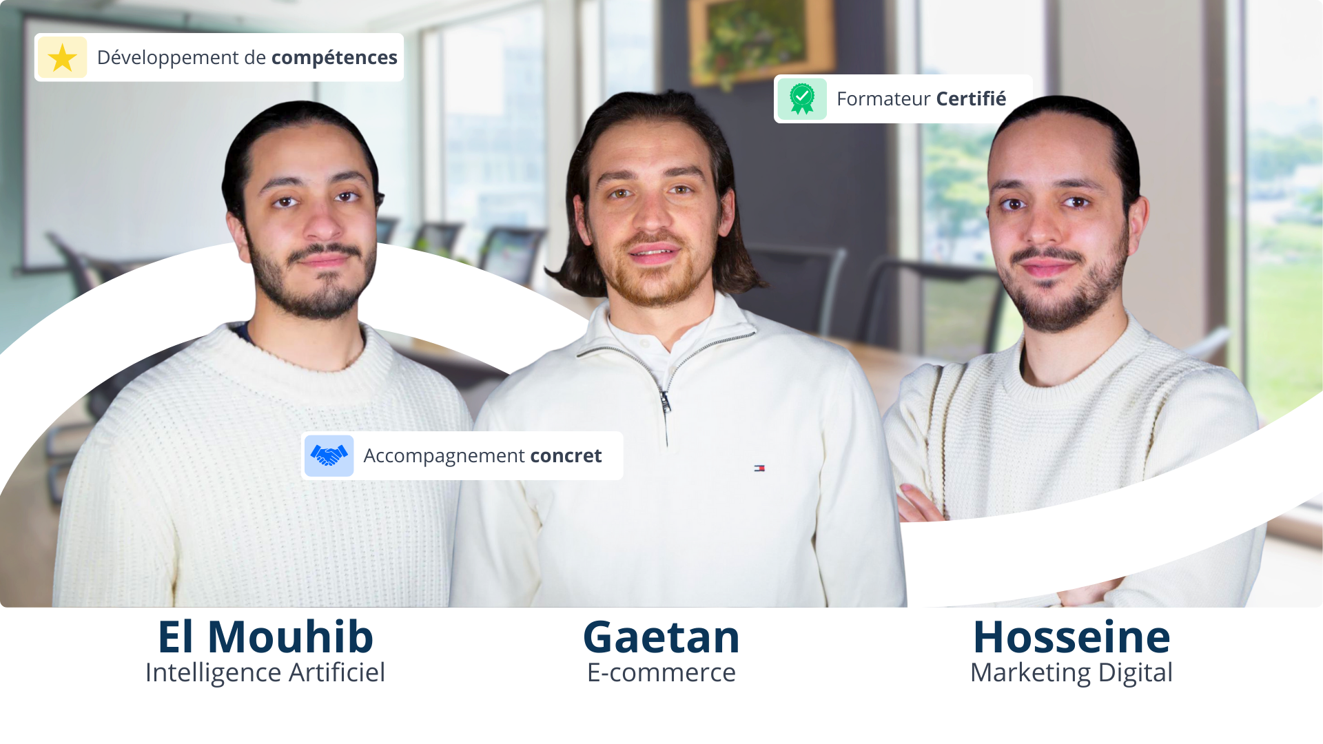 Nos formateurs experts